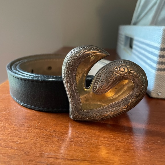 The Territory Ahead Accessories - Black Leather Belt